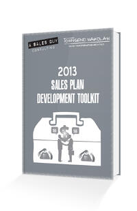 sales plan development toolkit mockup